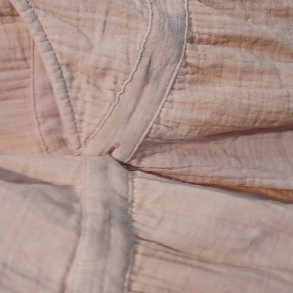 NWT Universal Thread Med "pink" cotton wrap midi dress - Picture 10 of 10